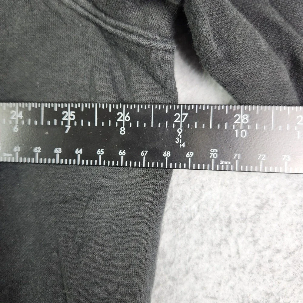 The North Face Hoodie Mens XXL Black Half Dome Logo Pullover Fleece Sweatshirt‎